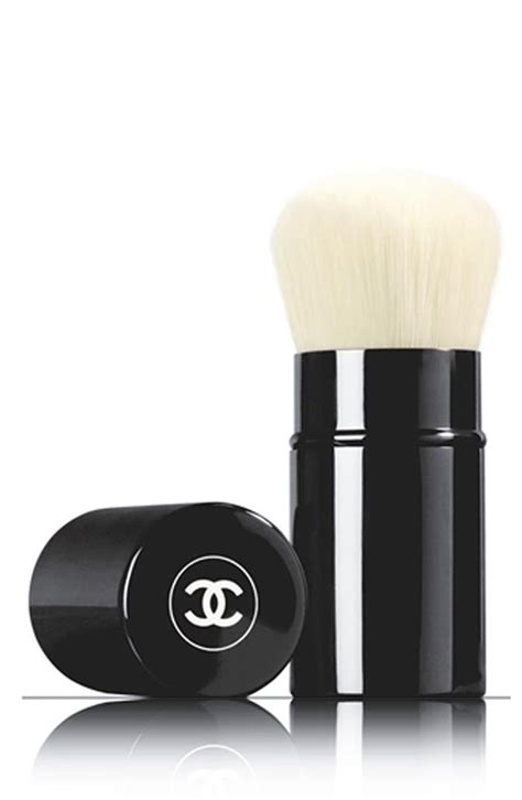 chanel retractable brushes|Chanel oversize kabuki brush.